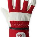 Floristik24 Kixx children&#39;s gloves size 6 red, white