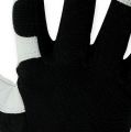 Floristik24 Kixx Lycra Gloves Size 8 Black, Light Gray