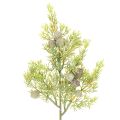 Floristik24 Artificial Conifer Branch with Pine Cones for Decorations 39cm Set of 4