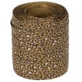 Leopard Print Curling Ribbon, Cotton, 10mm x 100m, for Gift Wrapping and Decoration | Floristik24.co.uk