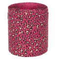 Pink Leopard Print Curling Ribbon 10mm x 100m for Gift Wrapping and Crafting | Floristik24.co.uk