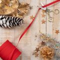 Red Curling Ribbon Sustainable Gift Wrapping Roll 10mm x 100m | Floristik24.co.uk