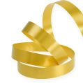 Floristik24 Ruffle ribbon ring ribbon gold 10mm 250m