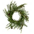 Floristik24 Wreath, table wreath Larch green Ø50cm