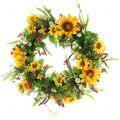 Floristik24 Wreath sunflowers Ø40cm