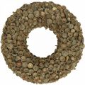 Floristik24 Autumn decoration wreath of acorns natural wreath Ø30cm