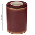 Wreath ribbon Bordeaux Moiré 125mm decorative ribbon | Floristik24.co.uk