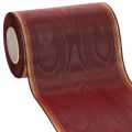 Floristik24 Wreath ribbon Moiré 150mm Bordeaux taffeta ribbon decoration