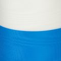 Moiré blue and white wreath ribbon, 100mm decorative taffeta ribbon | Floristik24.co.uk