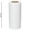 White wreath ribbon, 200mm wide, 25m roll, mourning ribbon, bow ribbon, decorative ribbon for funeral floristry and occasions | Floristik24.co.uk