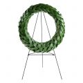 Floristik24 Wreath stand painted dark green 65.5cm