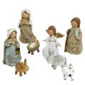 Floristik24 Nativity figures mix 4cm -11cm 8pcs