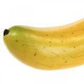Floristik24 Artificial banana deco fruit Artificial fruit Ø4cm 13cm