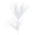Floristik24 Artificial Pine Branch Decorative Branch White Glitter L80cm