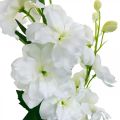 Floristik24 Artificial delphinium white delphinium artificial flower silk flowers 98cm