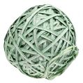 Floristik24 Sphere pot made of chip Ø23cm H19cm green