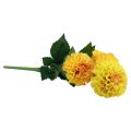 Floristik24 Artificial flowers decoration, dahlias artificial orange 50cm