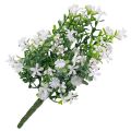 Floristik24 Artificial flowers decoration artificial flower bouquet ice plant white 26cm