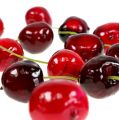 Floristik24 Artificial fruit sweet cherries mix Ø2.5cm 24pcs
