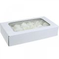 Artificial roses cream wax roses decorative roses wax Ø6cm 18 pcs | Floristik24.co.uk