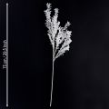Artificial branch frosted decorative branch winter decoration white 78cm 2pcs | Floristik24.co.uk