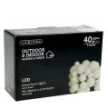 Floristik24 LED ball light chain 40er 3m warm white