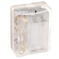 LED Indoor String Lights, Battery Operated, Warm White, 30 LEDs, 3m, 6-Pack | Floristik24.co.uk