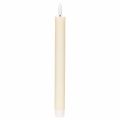 Floristik24 ProductNameCream White Real Wax LED Taper Candles, 24 cm, Warm White Light, Six Hour Timer, Set of 2/ProductName
ProductDescription<h2>LED Taper Candles for Indoor Table and Home Decor</h2>
<p>This set contains two cream white LED taper candles made from