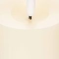 LED pillar candle made of real