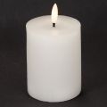 LED pillar candle, flickering,