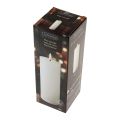 Floristik24 LED candle with timer real wax candle moving flame 19cm