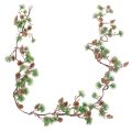 Floristik24 Artificial Larch Garland with Pinecones and Needle Branches 120cm