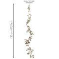 Artificial Larch Garland with Pinecones and Needle Branches 120cm | Floristik24.co.uk