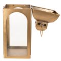 Lantern metal glass metal