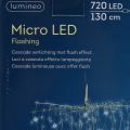 Floristik24 Light cascade Micro-LED cool white 720 H130cm