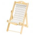 Floristik24 Decorative lounge chair zig-zag pattern H15cm 3pcs