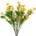 Floristik24 Wild dandelion artificial silk flowers Artificial meadow flowers 3pcs