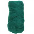 Floristik24 Wool cord wool fuse felt cord dark green 10m