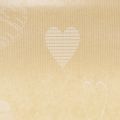Cuff paper 25cm 100m natural hearts – Wet-strength florist paper | Floristik24.co.uk