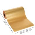 Gold and Red Dual-Sided Wrapping Paper Roll for Floristry 25cm x 100m | Floristik24.co.uk