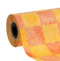 Floristik24 Cuff paper yellow-orange 25cm 100m