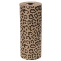 Leopard Pattern Wrapping Paper Roll 25cm x 100m for Indoor Decoration | Floristik24.co.uk