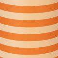 Orange Striped Paper Roll 25cm x 100m for Decoration and Wrapping | Floristik24.co.uk