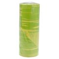 Floristik24 Cuff paper striped May green, yellow 25cm 100m