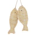 Floristik24 Nautical hanging decoration pendant, decorative fish for hanging, H32cm