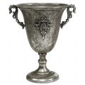 Floristik24 Cup made of metal antique silver Ø20.0cm H30cm