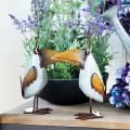 Floristik24 Metal bird, decorative raven, metal decoration, garden decoration 24.5cm