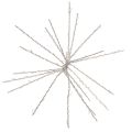 Floristik24 Decorative LED Polar Star Warm White 29cm Timer Function for Indoor and Outdoor Use