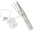 Decorative LED Polar Star Warm White 29cm Timer Function for Indoor and Outdoor Use | Floristik24.co.uk