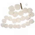 Shell Garland Mother of Pearl Shell Garland Capiz 195cm | Floristik24.co.uk